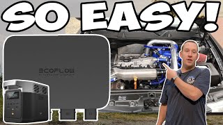 How Easy Is The Ecoflow 800W Alternator Charger Install [upl. by Lanoil33]