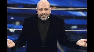 Sanremo 2022Monologo Lgbtq di Checco Zalone [upl. by Brom478]