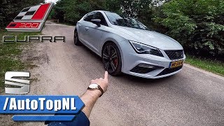 Seat Leon Cupra 300 REVIEW POV Test Drive by AutoTopNL [upl. by Annirac]