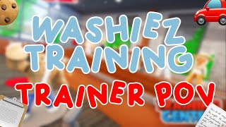 🚘 Washiez Training  Trainer POV  azqxiis 🌼 [upl. by Lowrie]