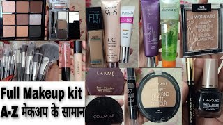 Full makeup kit  Beginner makeup kit  Affordable bridal makeup kit  Beauty Tips [upl. by Behah]