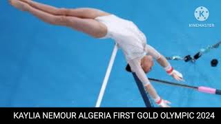 kaylia nemour gold  Algeria Olympic gold  kaylia wins Algeria first gold in Olympic [upl. by Notyarb]