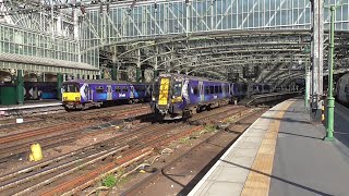 Glasgow Central Railway Station  Wednesday 30th August 2023 [upl. by Blasius]