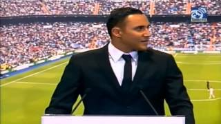 Presentación Keylor Navas en el Real Madrid 12 [upl. by Hsan]