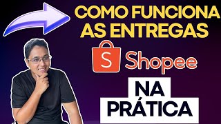 COMO funciona as ENTREGAS Shopee NA PRÁTICA [upl. by Hakon817]