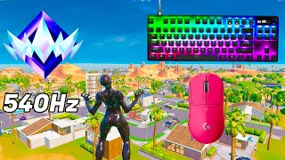 SteelSeries Apex Pro Mini ASMR 😴 Fortnite OG Ranked Reload 🏆 Satisfying Keyboard Fortnite 360 FPS 4K [upl. by Yolanda]