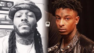 Montana of 300 Accuses 21 Savage of stealing his lyrics from Black beatles amp using on Rockstar [upl. by Sianna60]