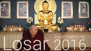 Losar 2016 · Nouvel an tibétain · Meilleurs vœux pour lannée Singe  feu [upl. by Ylebmik]