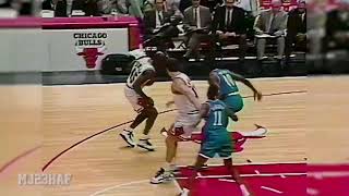 Michael Jordan Styling on Hornets 19950422 [upl. by Emlin917]