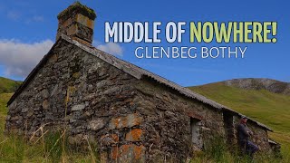 Scotlands Most Remote Bothy Overnight in Glenbeg Bothy 🏚 [upl. by Clarise]