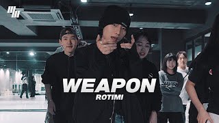 Rotimi  Weapon feat FireboyDML DANCE l Choreography by 김영현 ZIRO  LJ DANCE STUDIO l 분당댄스학원 [upl. by Kit]