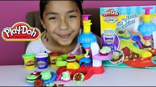 Tuesday Play Doh Flip n Frost Cookies Play Doh Sweet Shoppe Cafe [upl. by Buff167]