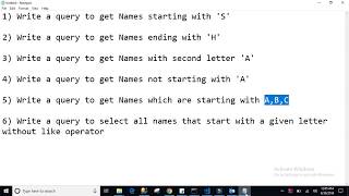 Sql Server Interview Questions  Sql Querys Part2 [upl. by Llekcor]