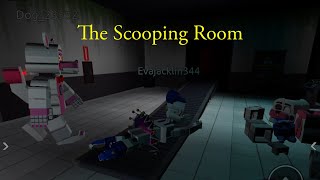 FNaF Sister Location RP  The scooping room with Funtime Foxy and Ballora Roblox fnaf roblox [upl. by Ecnerewal642]