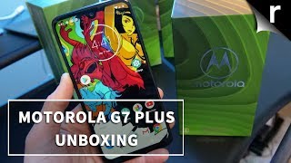 Moto G7 Plus Unboxing amp Tour [upl. by Assedo]