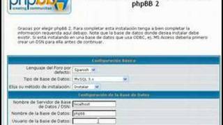 Como instalar un foro en tu web  1ª Parte [upl. by Lacym]