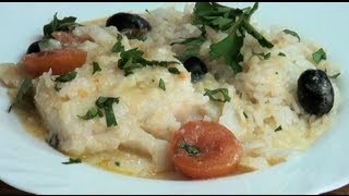 Bacalao fácil riquísimo Vídeo receta 143 Aquí cocinamos todos Cooking recipe [upl. by Ria]