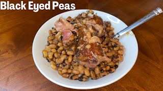 How To Make BLACK EYED PEAS In An INSTANT POT EASY Recipe With SMOKED TURKEY MEAT [upl. by Taveda716]