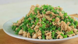 Minced Chicken StirFry Recipe  Yummy Minced Chicken Recipe  How to Cook Minced Chicken [upl. by Aneer]