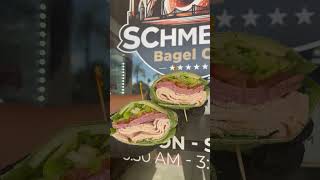 Wrap Sandwiches at Schmer Bagel Co  Best Bagels in Coral Springs 2024 VOTED [upl. by Breena]