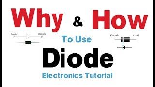 How diode works  Why and How to use Electronics Tutorials [upl. by Ontina984]