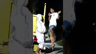 Prank Pocong terlucu🤣 funny ghost prank pocongkocak poconglucungakak pocong poconglucu [upl. by Acirderf]