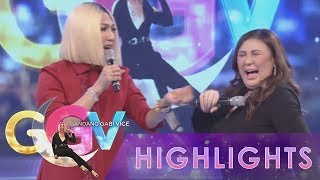 GGV Vice Ganda tries to convince Sharon Cuneta to smell his armpit [upl. by Nuahsel]