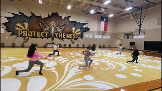 Wait For it  Briscoe Jr High Colorguard [upl. by Ezalb721]