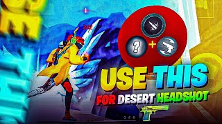 NEW Desert Eagle One Tap Headshot Trick🤯  Free Fire Me Headshot Kaise Mare🤔  MALIK FF [upl. by Bernelle]