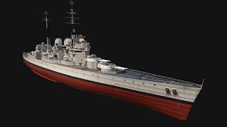 The Refit of HMS Hood  But what if she had survived [upl. by Atnas245]