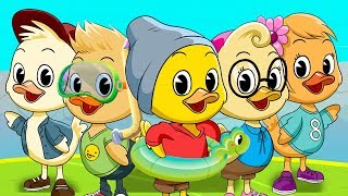 CINCO PATITOS  Canciones infantiles [upl. by Varuag]