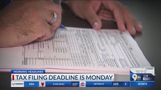 Tax filing deadline is Monday [upl. by Schulein]