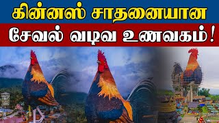 கின்னஸ் சாதனையான சேவல் வடிவ உணவகம்  Sooriyan FM  RJ Prashanth  Interesting News [upl. by Eimmis]