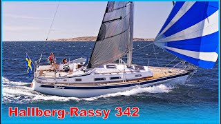 HallbergRassy 342 – 2007 – Maybe the best performance cruiser with beautiful classic lines [upl. by Weitzman]