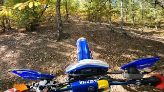 Yamaha wr single track kinda [upl. by Rior]