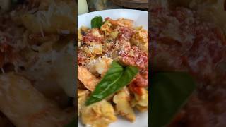 One pot shrimp tomato tortellini foodie foodshorts yummy pasta asmr fyp fypage [upl. by Alieka810]