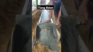 Taiang Beton woodworking kreatifidea caramembuatlispembatasdinding [upl. by Ainslee]