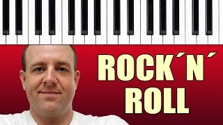 Klavier spielen lernen für Anfänger Rock´n´Roll auf dem Klavier [upl. by Dnob470]