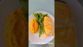 Salmon With Mornay Sauce sheilafard food seafood salmon dinner [upl. by Omarr]