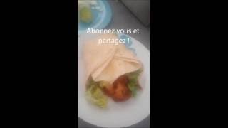 WRAPS POULET MAISON COMME CHEZ MAC DO [upl. by Helaine420]