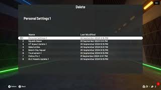 EA FC 25 How to Delete Files [upl. by Vijnas]