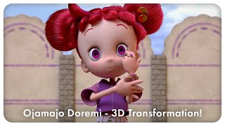 Ojamajo Doremi  3D Transformation • niconicnoc [upl. by Esaertal]