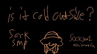 is it cold outside Sock smp socksfor1 animation [upl. by Elcarim]