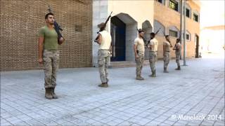 Ensayo de la Escuadra de Gastadores de la Xª Bandera quotMillánAstrayquot de La Legión [upl. by Adnyleb]