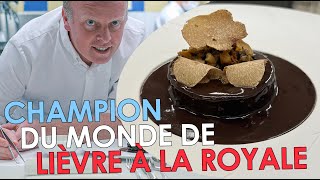 Lièvre à la Royale  la recette du champion du Monde David Bizet [upl. by Ave]