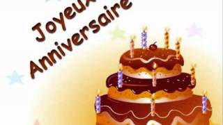 ♪ Nous te souhaitons un joyeux Anniversaire wmv [upl. by Goldfinch272]