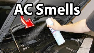 How to Remove AC Smells in Your Car Odor Life Hack [upl. by Quill]