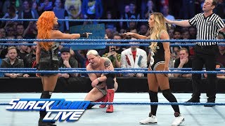 Becky Lynch vs James Ellsworth SmackDown LIVE Nov 7 2017 [upl. by Eneirda353]