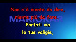 Mina Portati Via karaoke [upl. by Thurlow]