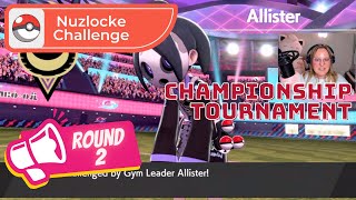 Round 2 of the CHAMPIONSHIP Tournament Eggo vs Allister  Pokemon Shield  Nuzlocke Challenge [upl. by Gottlieb]